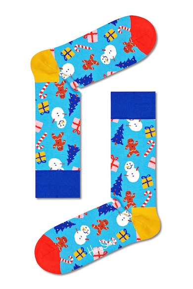 Happy Socks Десенирани дълги чорапи - 4 чифта Жени