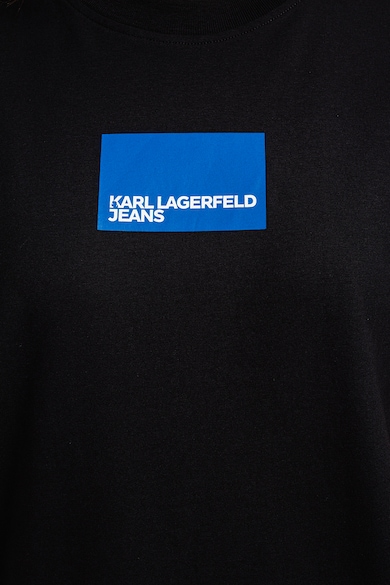 KARL LAGERFELD JEANS Logómintás organikuspamut póló női