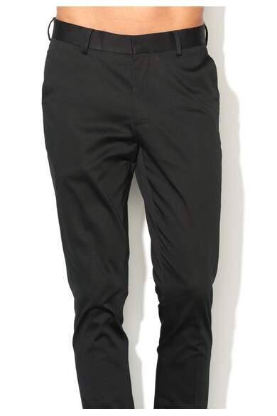 NEW LOOK Pantaloni chino eleganti negri Smart Barbati