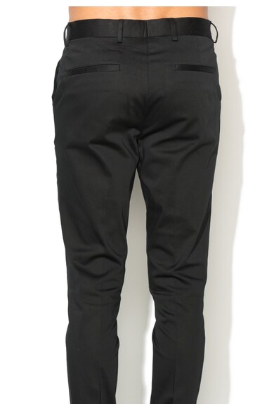NEW LOOK Pantaloni chino eleganti negri Smart Barbati
