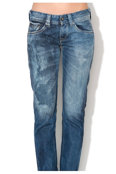 Pepe Jeans London Jeansi albastri cu aspect decolorat Jeanie Femei