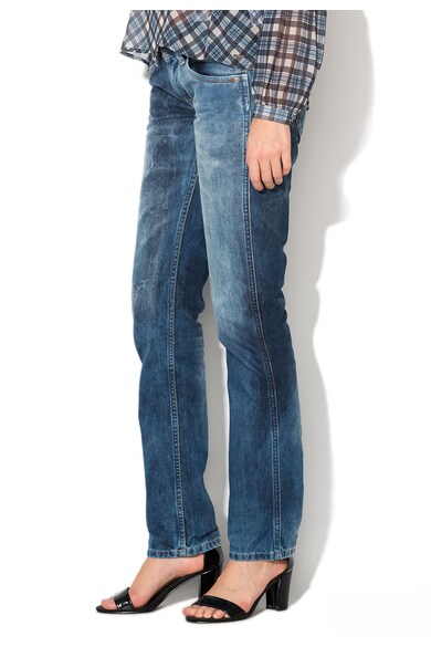 Pepe Jeans London Jeansi albastri cu aspect decolorat Jeanie Femei