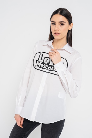 Love Moschino Риза с лого Жени