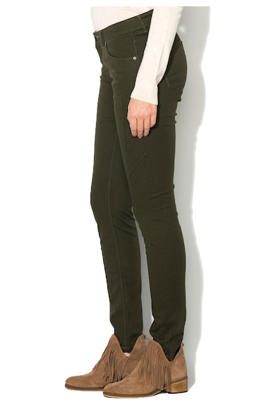 Big Star Pantaloni slim fit verde militar Femei