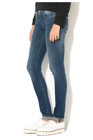 Big Star Jeansi conici skinny fit albastri Skyler 391 Femei