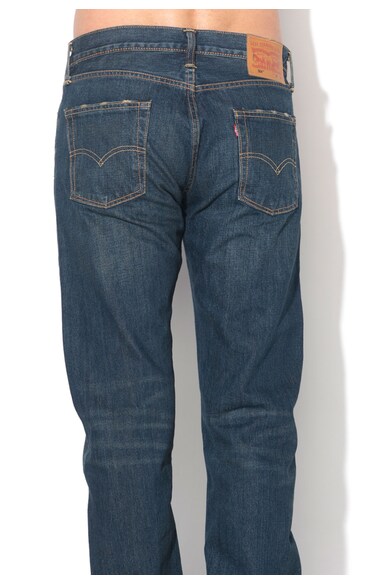 Levi's Jeansi regular fit drepti albastru inchis 504 Barbati