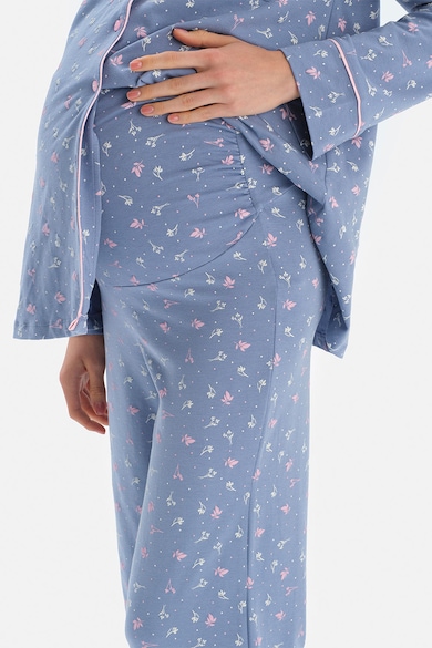 DAGI Virágmintás kismama pizsama női