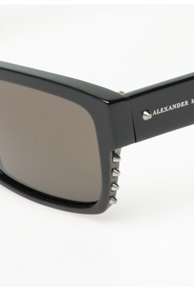 Alexander Mcqueen Ochelari de soare negri cu tinte Barbati