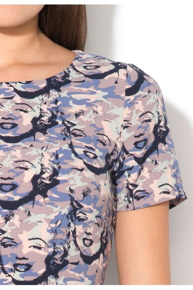 Andy Warhol by Pepe Jeans Rochie multicolora cu imprimeu Marilyn Monroe Cammi Femei