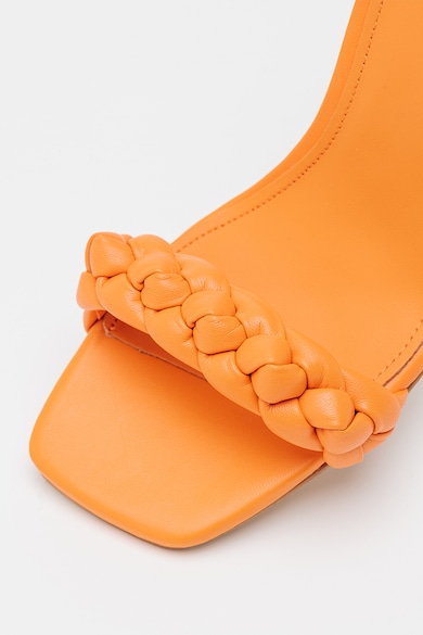GUESS Sandale din piele ecologica cu aspect impletit Femei