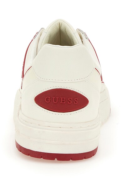 GUESS Pantofi sport de piele ecologica si piele Barbati