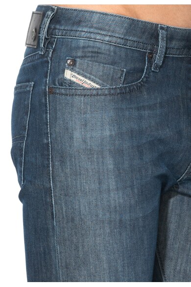 Diesel Jeansi conici deteriorati albastru inchis Buster Barbati