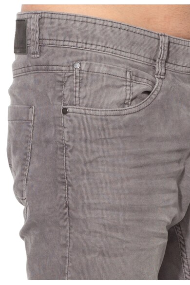 EDC by Esprit Pantaloni gri slim fit din reiat Barbati