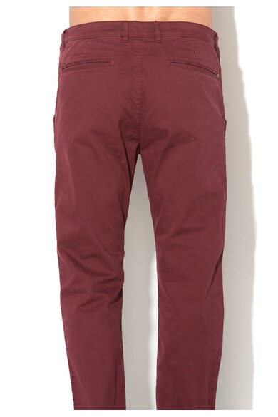 Esprit Pantaloni chino slim fit rosu Bordeaux Barbati