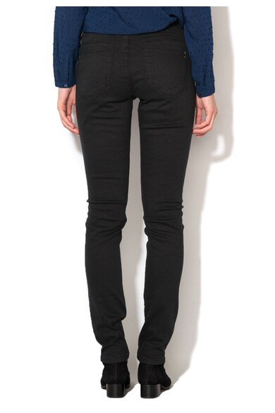 Esprit Jeansi slim fit negri cu talie medie Femei