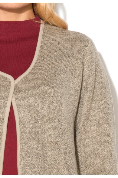 Esprit Cardigan lung tricotat grej Femei