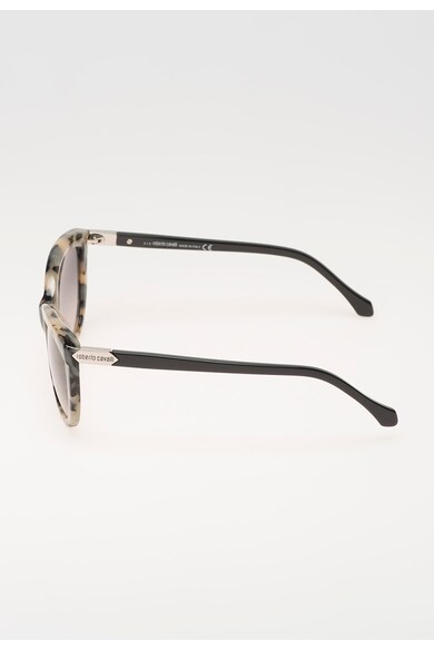 Roberto Cavalli Слънчеви очила в нюанси на слонова кост и черно Жени