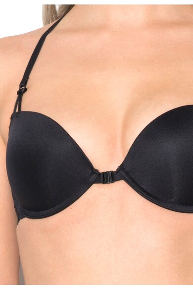 Zee Lane Sutien push-up negru cu dantela Diana Femei