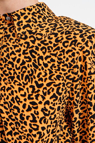 Karl Lagerfeld Állatmintás ingruha csomózott részlettel női
