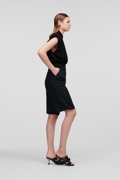 Karl Lagerfeld Риза от органичен памук без ръкави Жени