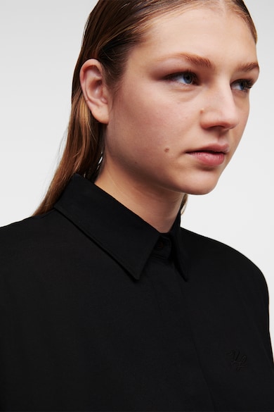 Karl Lagerfeld Риза от органичен памук без ръкави Жени