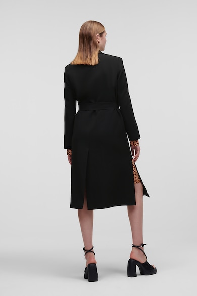 Karl Lagerfeld Kabát megkötővel a derekán női