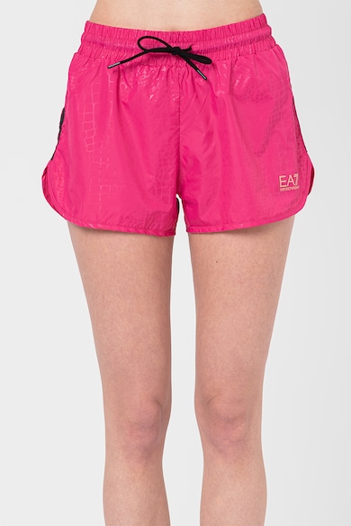 EA7 Къс панталон с контрастна връзка Жени