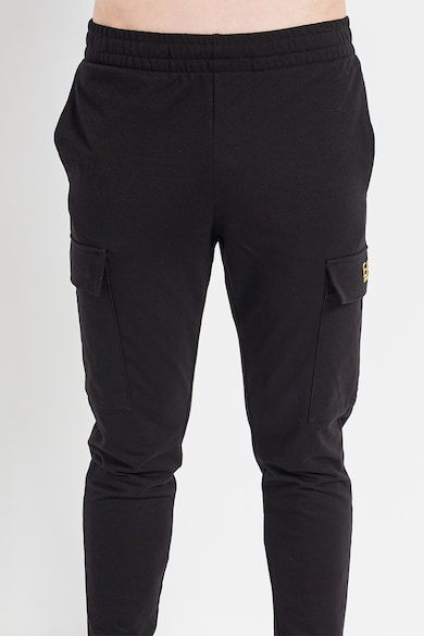 EA7 Pantaloni cargo de trening cu logo Barbati