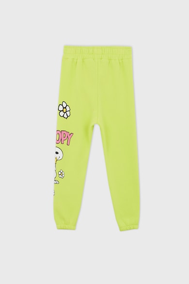DeFacto Спортен панталон с щампа на Snoopy и връзка Момичета