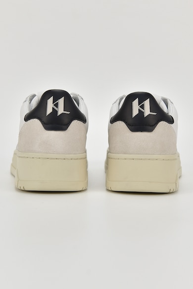 Karl Lagerfeld Pantofi sport de piele cu insertii textile Femei