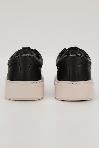 Karl Lagerfeld Bőrsneaker logós részlettel férfi