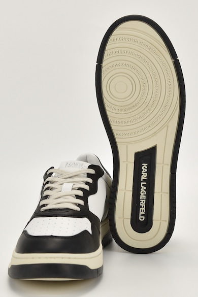 Karl Lagerfeld Кожени спортни обувки Krew с лого Мъже