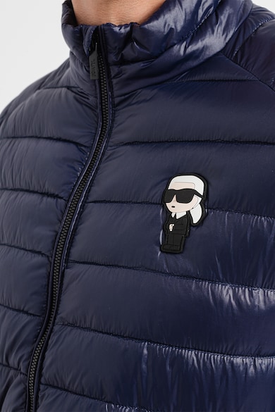 Karl Lagerfeld Капитонирано зимно яке с лого Мъже