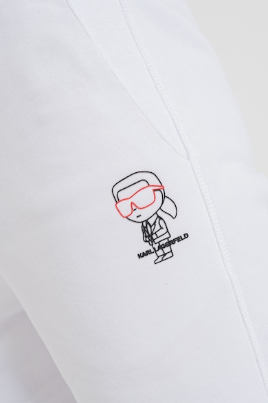 Karl Lagerfeld Húzózsinóros rövidnadrág logós részlettel férfi