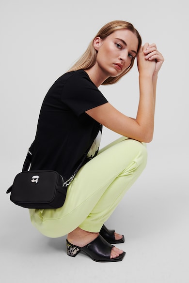 Karl Lagerfeld Ikonik 2.0 keresztpántos táska logóval női