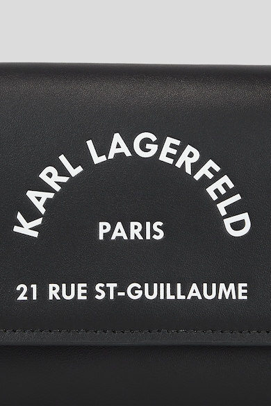 Karl Lagerfeld Rue Saint-Guillaume fedőlapos bőrtáska női