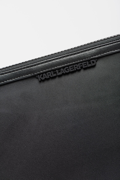 Karl Lagerfeld Ikonik cipzáros kistáska logórátéttel női