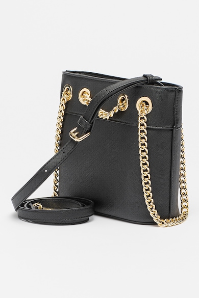 Geanta crossbody din piele ecologica cu detaliu din lant Versace Jeans ...
