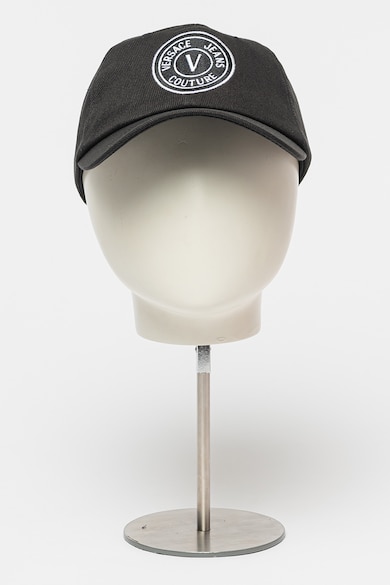 Versace Jeans Couture Памучна бейзболна шапка с пришито лого Жени