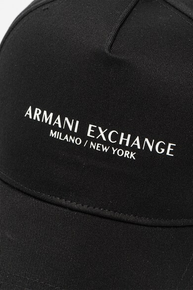 ARMANI EXCHANGE Памучна шапка с лого Жени