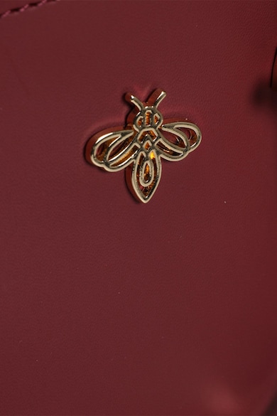 Lucky Bees Чанта от еко кожа с метално лого Жени