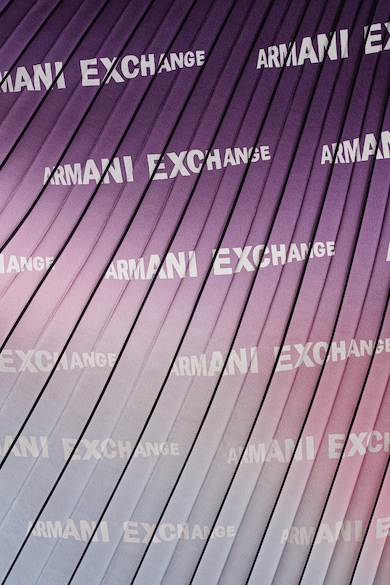 ARMANI EXCHANGE Разкроена плисирана рокля Жени