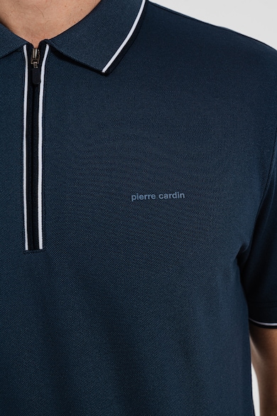 Pierre Cardin Galléros póló rövid cipzáros hasítékkal férfi