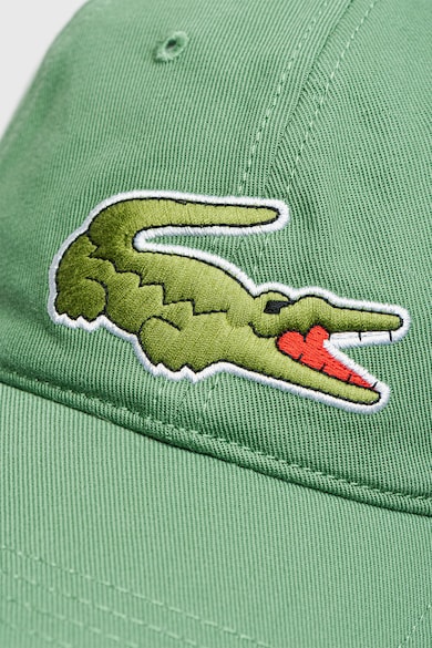Lacoste Унисекс памучна шапка с лого Жени
