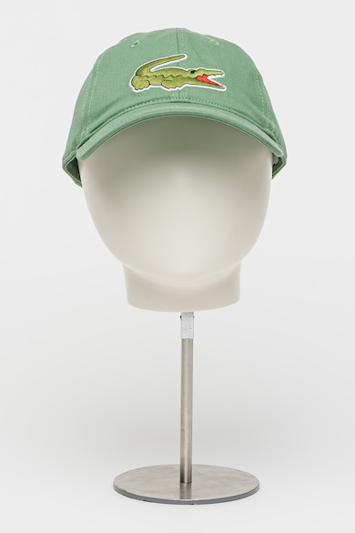Lacoste Унисекс памучна шапка с лого Жени