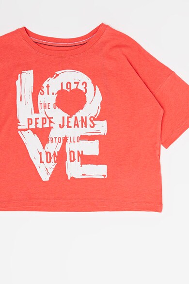 Pepe Jeans London Тениска Noni с памук и модал Момичета