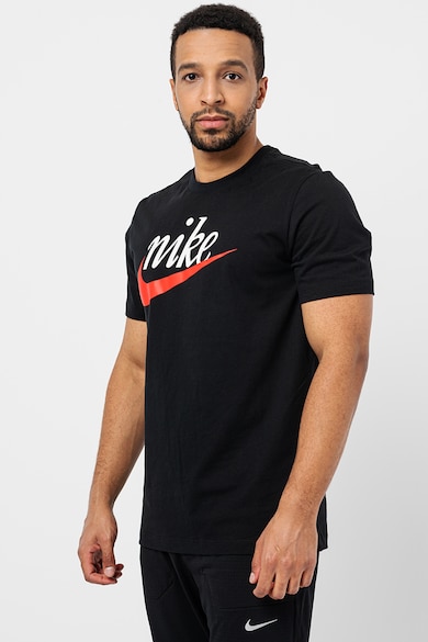 Nike Tricou din bumbac cu imprimeu logo Futura 2 Barbati