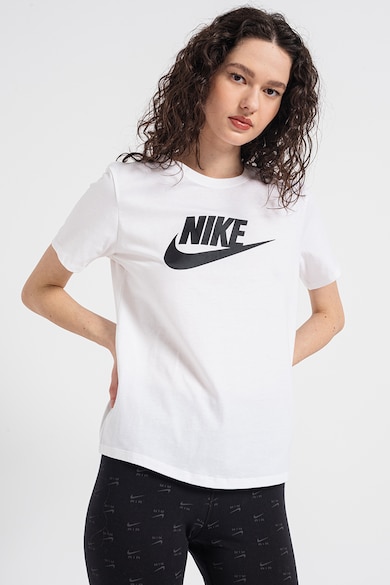 Nike Tricou cu imprimeu logo Essentials Femei