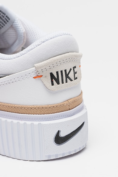 Nike Pantofi sport din piele si piele ecologica Court Legacy Lift Femei