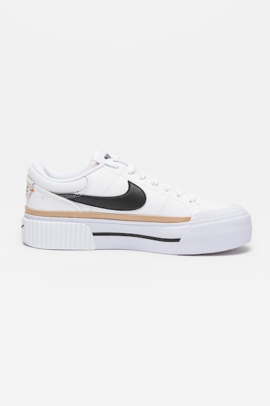 Nike Pantofi sport din piele si piele ecologica Court Legacy Lift Femei